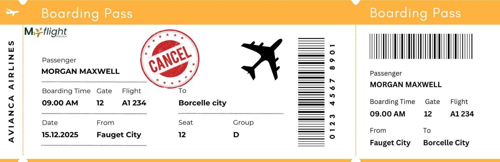 Avianca Airlines Cancel Ticket